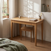 Minimalist Wooden Desk Solid Wood Desk Wide Desktop Furniture