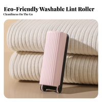 No Damage to Textile Washable Sticky Roller Strong Adhesion Washable Lint Roller Compact Design for Travelers, Homeowners, Home, Car