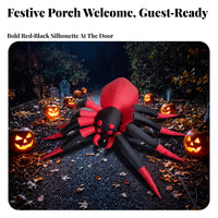 Easy to Inflate Inflatable Arachnid Spooky Halloween Inflatable Decoration Oversized Halloween Inflatable Decoration Outdoor for Party Hosts, Lawn