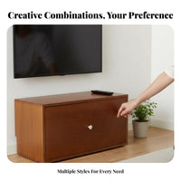 Modular Cube Organizer Space-Saving Stackable Storage Cube Long-Lasting