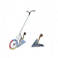 Wheel Hoe Lightweight Manual Weeder Metal Frame for Garden, Field