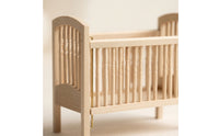 1/12 Dollhouse Crib Unfinished Doll Crib Paintable Dollhouse Cot for Crafters