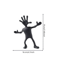 Abstract Human Figurine Minimalist Decor Geometric Style for Interior Designers