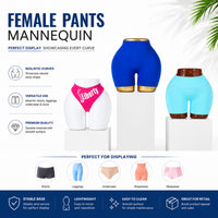 Plus Size Female Mannequin Display Stand for Clothing Stores