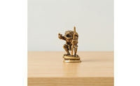 Frog Figurine with Rod Collectible Frog Figurine Unique for Desk