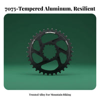 Direct Mount Direct Mount Chainring Lightweight Mountain Bike Chainring Drivetrain Part Anti Chain Drop CNC Machined