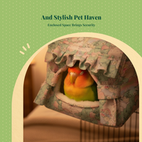 Bird Resting Spot, Soft Plush Swing, Cage Sleeping House