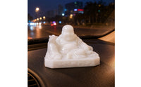 Maitreya Buddha Statue Rectangular Base Buddha Ornament Gift Idea Home Decoration for Tea Pet Display