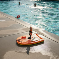 Swimming Follow Floating Board High Buoyancy Action Camera Swimming Mount Adjustable Waist Belt Buoyant Video Filming Base for Swimmers