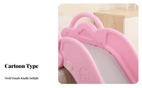 Safe Rounded Edges Bedside Slide Anti-Slip Base children's Play Equipment Safety Deceleration Zone Space-Saving for Toddlers, Preschoolers, Parents, Indoors, Indoor, Playroom, Living Room