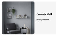 Wire mesh metal Shelf Multifunctional Household Storage adaptable for household users
