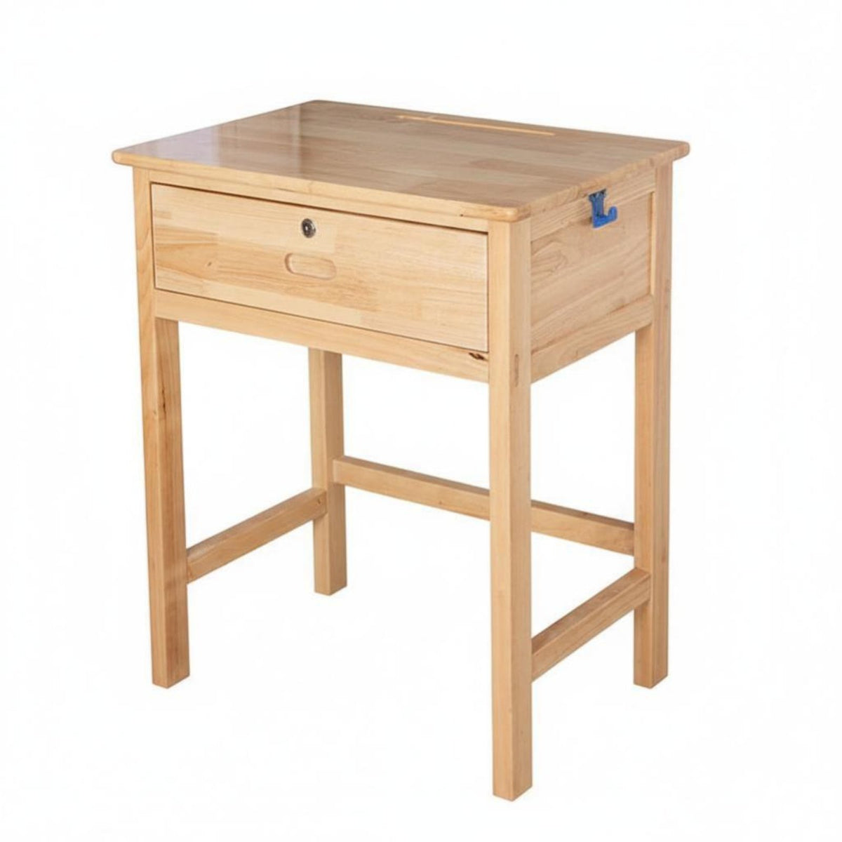 Single Student Desk with Chair Long-Lasting Construction child's Desk and Chair Set Easy Assembly Ergonomic Design for Students