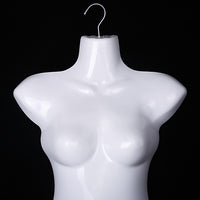 NK少女服装模特片连衣裙塑料胸模片泳衣服店展示架道具悬挂板假人.