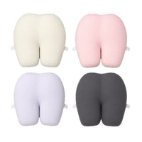 Memory Foam Hip Pillow Ergonomic Seat Cushion for Office Chair and Wheelchair