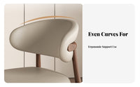 Yspine Chair Nordic Design Dining Room Seat Italian Aesthetic Easy Assembly for Homeowners, Adults, Hotel, Home Office