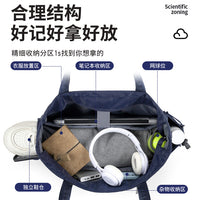Tennis Tote Bag with Shoe Compartment for 2-4 Rackets