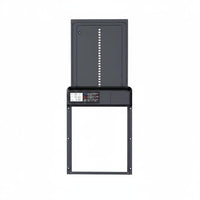 Automatic Chicken Coop Door Manual Mode Powered Chicken Door Digital Screen Display Fowl Gate for Backyard