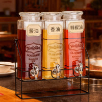 Glass Beverage Dispenser with Spigot for Commercial Use
