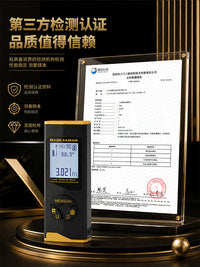 Mini Laser Distance Meter Handheld Infrared Measuring Ruler for Home Renovation High Precision
