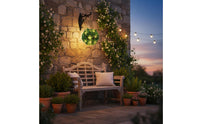 Solar Grass Ball Light Decorative LED Hanging Spherical Lamp Weatherproof Outdoor Lighting for Garden