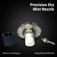 Spray Tip Industrial Humidification, Flexible Spray Angle Misting System, Agricu #variant:Stainless Steel Universal Joint with Nozzle