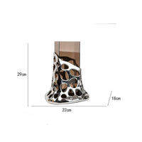 Acrylic Vase Sculptural Decorative Vase Modern Flower Holder for Interior Designers, Decorators, Floral Arrangement, Living Room, Centerpiece