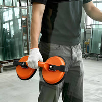 Double Suction Cup Lifter Easy to Move Glass Lifter Non Slip Grip for Construction Site