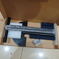 跨境园艺工具手动半月形修边铲锯齿形草坪修边工具