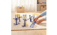 10 Pieces Tiny Dollhouse Gym Set Freestanding Miniature Fitness Equipment Assembled Fitness Equipment Set Glossy for Collectors, Crafters