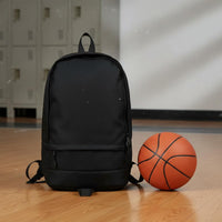 Wear-Resistant Basketball Backpack Large Capacity Sports Backpack with Ball Compartment Multi-Functional Athletic Rucksack Lightweight for Athletes, Training