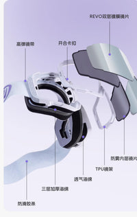 至高2025新款翻盖滑雪镜女单板专业护目镜高清防雾双板滑雪眼镜男