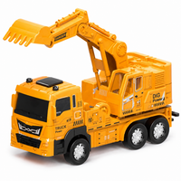 Forklift Toy, Construction Vehicle, Yellow, For Ages 4-6, Birthday Gift