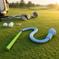 Swing Training Rope, Club Swing Correction Practice Aid for Tempo & Rhythm, Indoor & Outdoor Practice Warm-Up