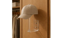 Acrylic Cap Hanger Easy to Install Baseball Cap Holder Strong