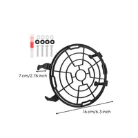 Retro Design Motorcycle Headlight Grille Custom Fit Front Light Cover Easy Install for CL300 Riders