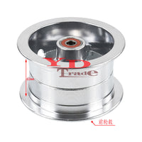 ATV沙滩四轮车9x3.50-4 3.00-4 4.10/3.50-4铝合金前后轮毂轮圈