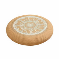 Jute Rope Cushion Handwoven Tatami Seat Cushion Breathable for Living Room