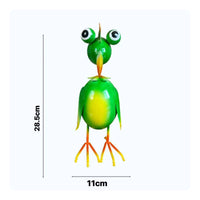 Metal Bird Sculpture Outdoor Decoration Bird Statue 3D Design for Balcony, Patio