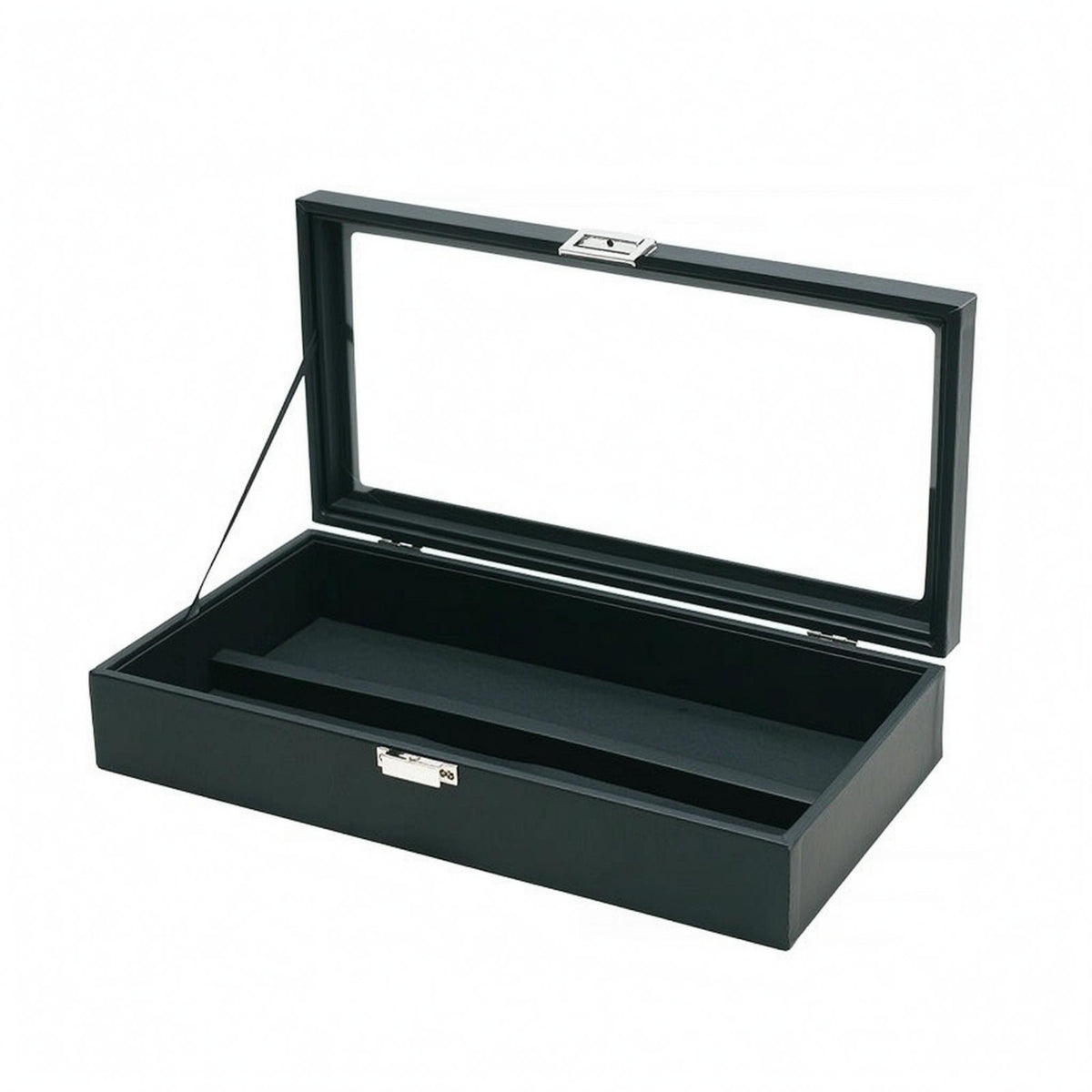 Eyewear Display Case Transparent Lid Sunglass Holder Rectangular