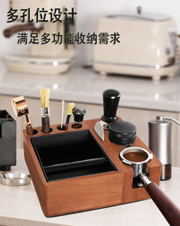 咖啡压粉座 多功能沙比利压粉底座 咖啡填压器咖啡用具收纳座