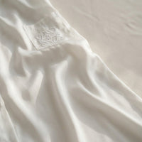 Nightdresses for Women in Ice Silk Material for Summer Sleeping, Long Nightdress with Button Front Design, Ladies Shirt Dress Style