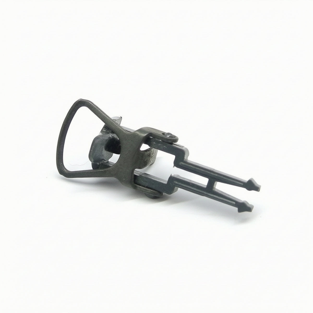 Compact European Model Train Coupler Plastic 1/87 Model Train Coupler Long-Lasting for Hobbyists