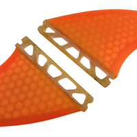 Surfboard Fin Single Tab/FUT System Honeycomb Fiberglass