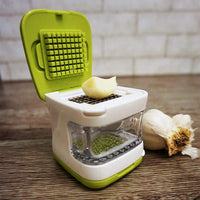 双面按压切蒜器 Garlic Cube迷你压蒜器捣蒜器大蒜切碎器厨房工具
