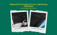 Car Window Privacy Shield, Opaque, Easy Install, Travel