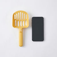 Litter Scooper and Sand Sifter for Sieve Cleaning, Large PP Material Box Sifter with Scooper Deep Design for Cat Owner Litter Tray Use