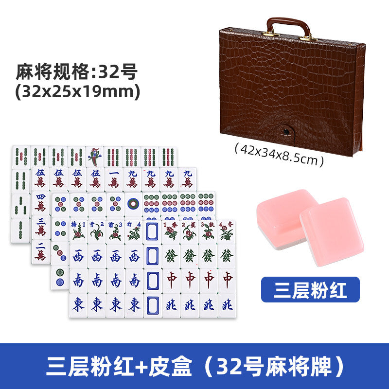 Pink / Leather Box