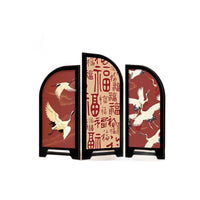 New Chinese Style Tabletop Screen Decoration with Hundred Blessings Pattern