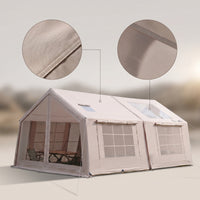Inflatable Tent Spacious Inflatable Shelter Ventilated for Campers, Families, Camping