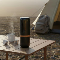 Capsule and Powder Coffee Maker double Use Coffee Brewer Easy to Carry Small Appliance for Camping